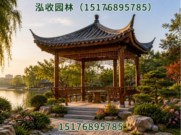 张家口防腐木展示图